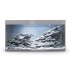 Aquael Аквариум Glossy 120 / 260 л, прямой, серый