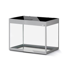 Aquael Аквариум Glossy 80 D&N / 125 л, прямой из стекла "триплекс", серый
