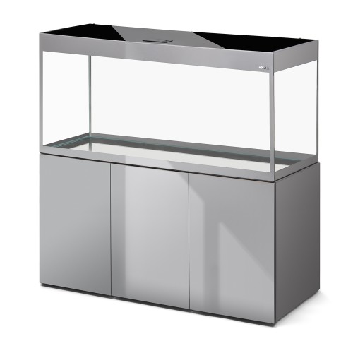 Aquael Аквариум Glossy 120 / 260 л, прямой, серый