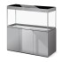 Aquael Аквариум Glossy 120 / 260 л, прямой, серый