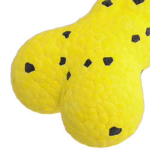 Venilen Игрушка для собак из ETPU Косточка для игры в воде, желтый, 18 х 8.4 х 6.5 см