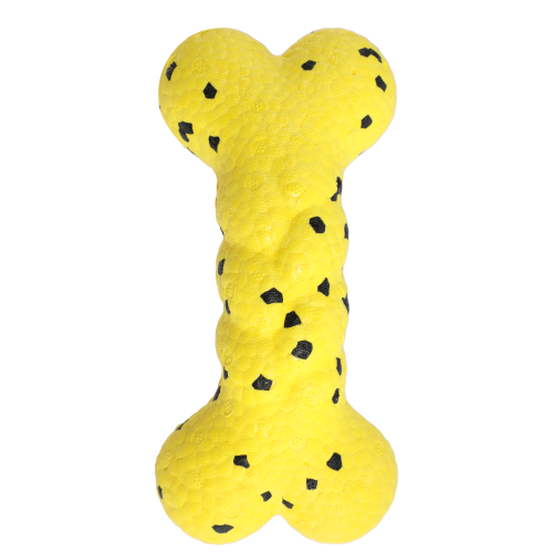 Venilen Игрушка для собак из ETPU Косточка для игры в воде, желтый, 18 х 8.4 х 6.5 см