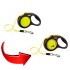 Flexi / Флекси Поводок-рулетка New Neon, лента, M, 5 м, до 25 кг, желтая