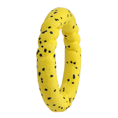 Venilen Игрушка для собак из ETPU Кольцо для игры в воде, желтое, 23.3 х 23.3 х 4 см