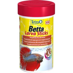 Tetra Betta Larva Sticks Корм для лабиринтовых рыб, палочки, 100 мл