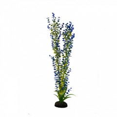 Barbus Растение для аквариума пластиковое Бакопа синяя, 50 см (Plant 026/50)