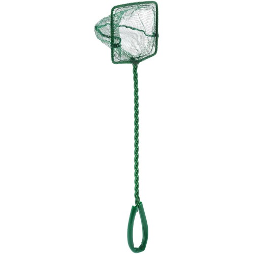 Barbus Сачок аквариумный с зелёной сеткой, 7,5×6×25 см (Accessory 027)